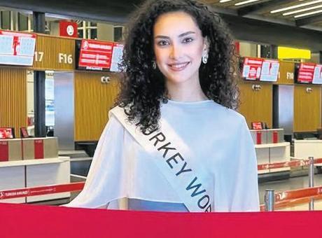 Dünya güzeli olmak için gidiyor