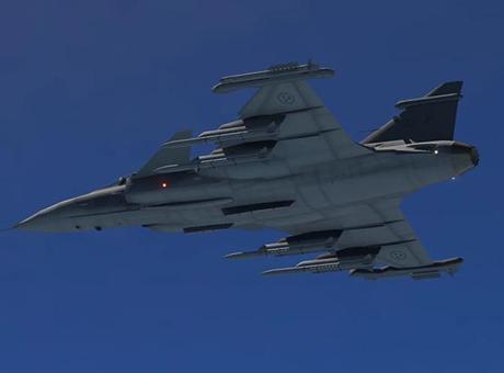 Macaristan'da 'Gripen' tipi savaş uçağı düştü