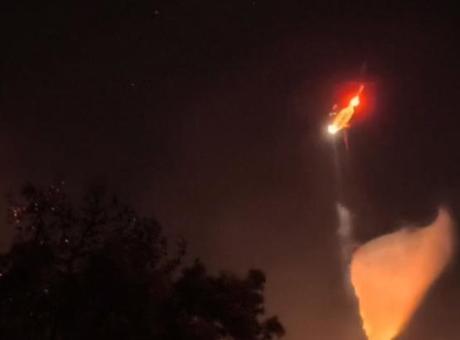 Fethiye yangınında geceye 'Nefes' damgası! İlk yerli yangın söndürme helikopteri sahadaydı