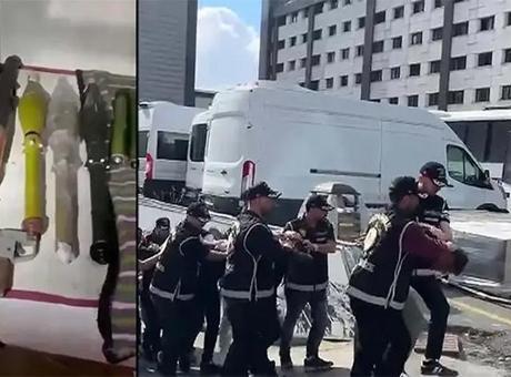 İstanbul'da Sarallar'dan roketatarlı suikast planı çökertildi! Peyzaj alanından cephanelik çıktı