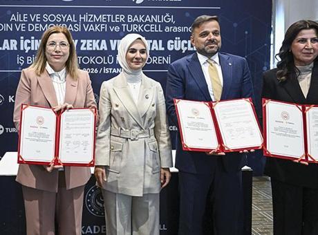 'Kadınlar İçin Yapay Zeka ve Dijital Güçlenme İşbirliği Protokolü' imza töreni düzenlendi