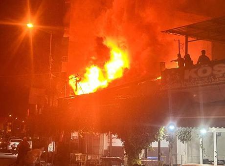 İzmir Ödemiş'te ekmek fırını yangını