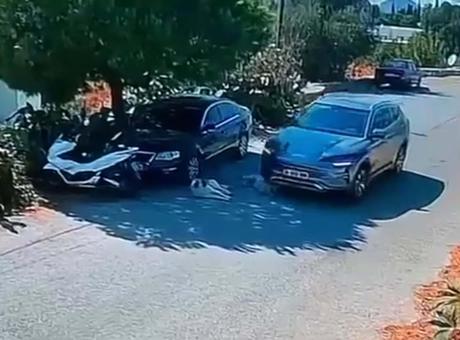 Bodrum’da tepki çeken görüntü! Otomobil 2 köpeğin üzerinden geçti, sürücü yoluna devam etti