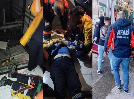 Zonguldak’ta iş hanında korkutan olay! Asansör 3 kat aşağı düştü, 1 kişi ağır yaralandı