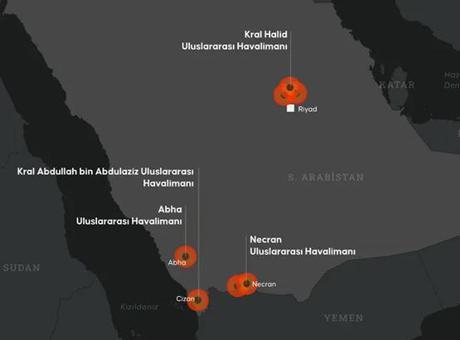 Suudi Arabistan: Kral Halid Havalimanı'nda yolcu ve uçuş trafiği normale döndü