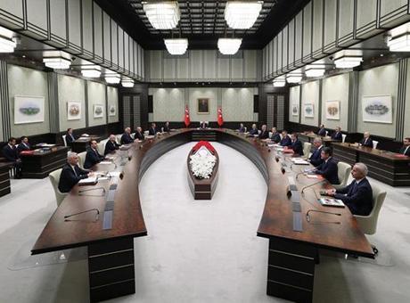 Cumhurbaşkanlığı Kabinesi Erdoğan başkanlığında toplandı