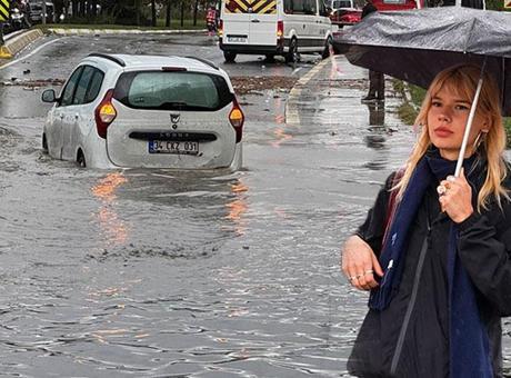 SON DAKİKA HAVA DURUMU HABERLERİ: Meteoroloji uyarmıştı! İstanbul'da şiddetli yağmur: Yollar göle döndü