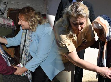 CHP ile Yeni Parti'nin Hürü Nine kavgası! Yaşlı kadına yardım üzerinden tartışma...