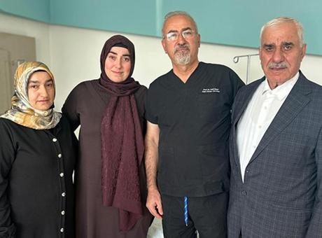 Fransa’da riskli bulunan tümör Van’da başarıyla çıkarıldı! İki çocuk annesi sağlığına kavuştu
