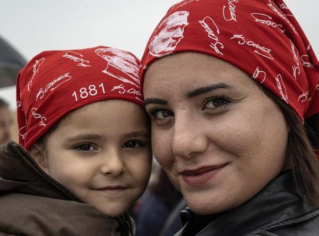 Anıtkabir'de Cumhuriyet coşkusu