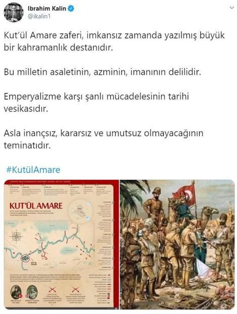 Cumhurbaşkanlığı Sözcüsü Kalın: Kahramanlık destanı