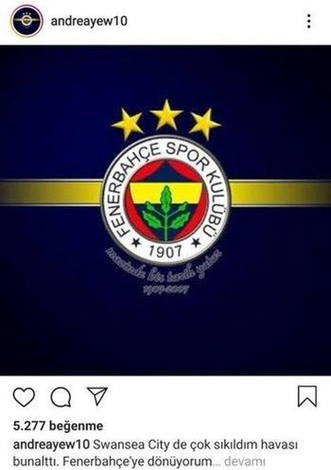 Andre Ayew: Fenerbahçeye geri dönüyorum | Fenerbahçe transfer haberleri