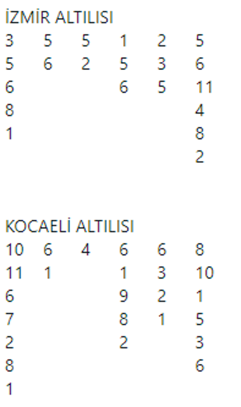 Teksiz altılı