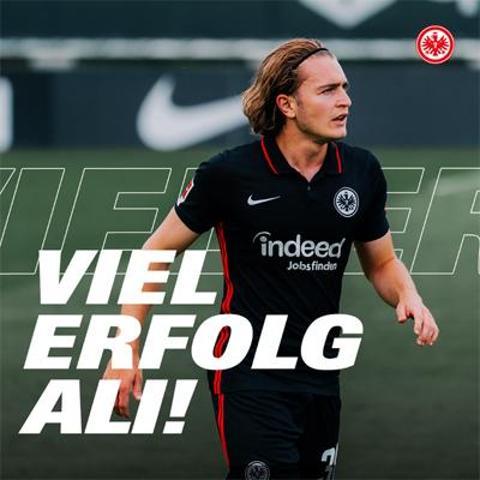 Son dakika haberi - Eintracht Frankfurt Ali Akmanı Nijmegene kiraladı