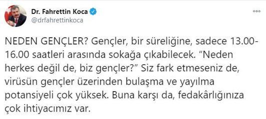 Son dakika... Yasaklara saatler kala Bakan Koca uyardı