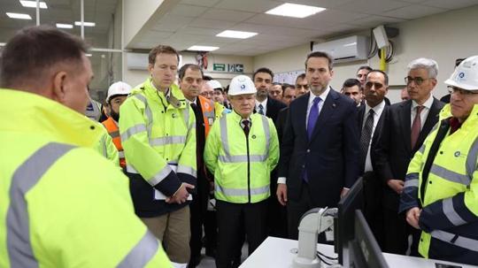 Bakan Bayraktar, Akkuyu NGS'nin ilk reaktör inşaatının yüzde 99'unun tamamlandığını bildirdi