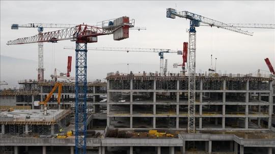 İnşaat harcamaları 2025 yılında 9 trilyon lirayı aştı