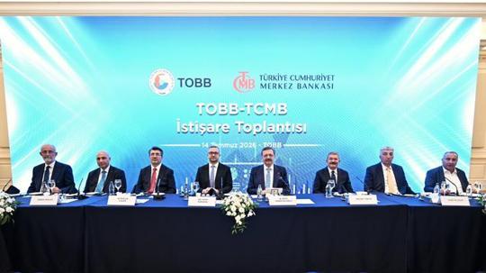 TOBB Başkanı Hisarcıklıoğlu ve TCMB Başkanı Karahan bir araya geldi