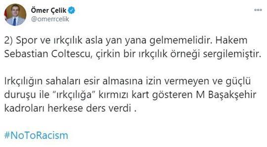 Son dakika... AK Partili Çelikten ırkçılık tepkisi