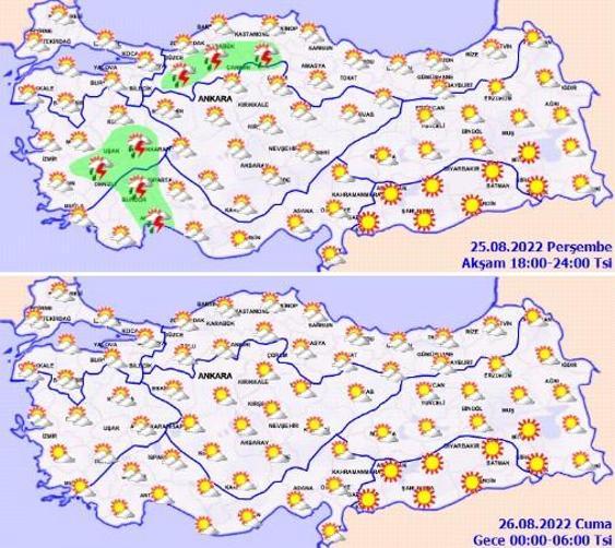 Meteoroloji son hava durumu tahminlerini paylaştı İstanbul dahil 17 kente sarı uyarı