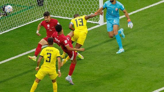Katar-Ekvador maçına Enner Valencia damga vurdu Dünya Kupası tarihinde bir ilk gerçekleşti