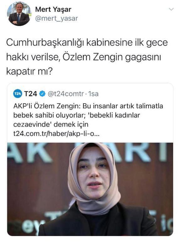 Son dakika... Özlem Zengin hakkındaki paylaşıma soruşturma