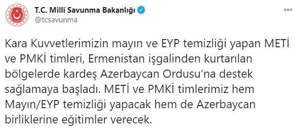 MSB paylaştı METİ ve PMKİ timleri eğitim verecek