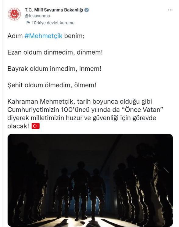 MSBden yeni yıla özel Önce Vatan klibi