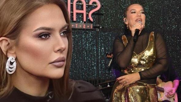 Demet Akalın'ın set molası