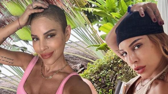 Kanserle mücadele ettiğini duyurmuştu! Irmak Ünal saçlarını kazıttığı anı paylaştı