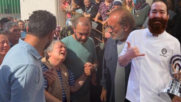 MasterChef şampiyonu Eren Kaşıkçı'ya veda! Cenazede yürek yakan anlar: 'Böyle olmaz yavrum'