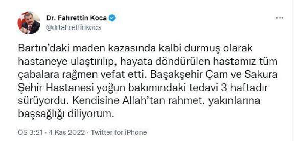 Bartındaki patlamadan bir acı haber daha Can kaybı 42ye yükseldi