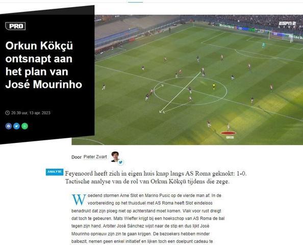 Orkun Kökçü, Mourinhonun taktiğini boşa çıkardı