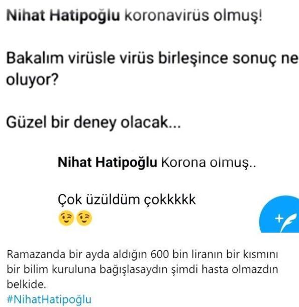 Nihat Hatipoğluna yapılan kötü yorumlara oğlunu isyan etmişti Flaş açıklama