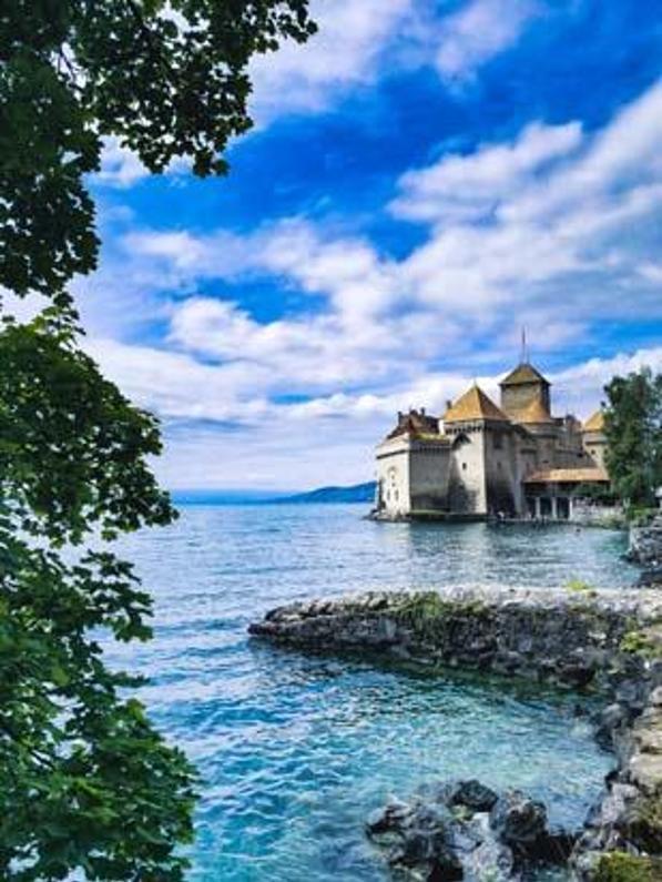 İsviçre’nin en çok ziyaret edilen Şatosu ‘Château da Chillon’