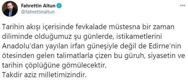 Son dakika... İletişim Başkanı Altundan CHPli Özele tepki