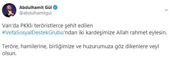 Son dakika haberi I Vanda Vefa Sosyal Destek grubuna silahlı saldırı Ölü ve yaralılar var