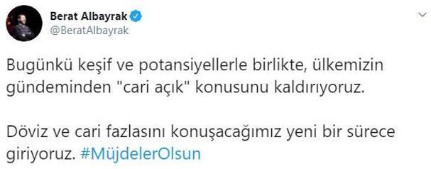 Son dakika... Bakan Berat Albayraktan doğal gaz paylaşımı