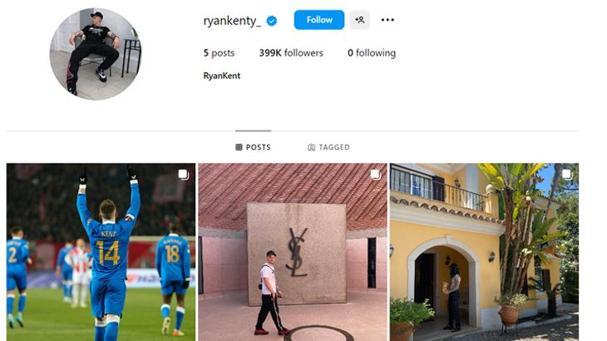 Ryan Kent, Fenerbahçe paylaşımlarını sildi