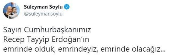 Son dakika... Bakan Soyludan Cumhurbaşkanı Erdoğanın sözlerine flaş yanıt