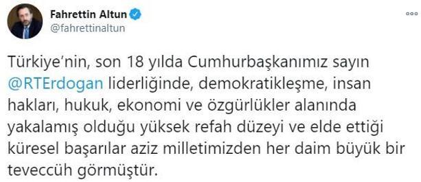 Son dakika... İletişim Başkanı Altundan CHPli Özele tepki