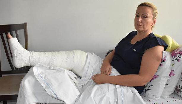 Bacağı mazgala sıkışan kadın: Hiçbir yetkili aramadı
