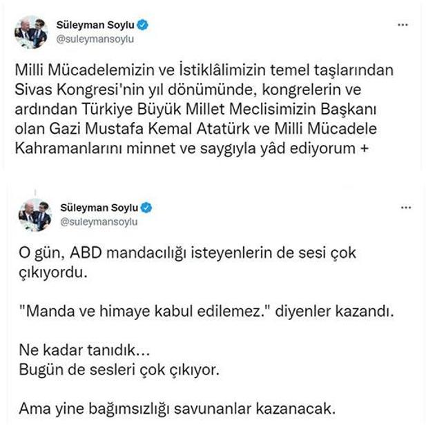 Bakan Soylu: Yine bağımsızlığı savunanlar kazanacak