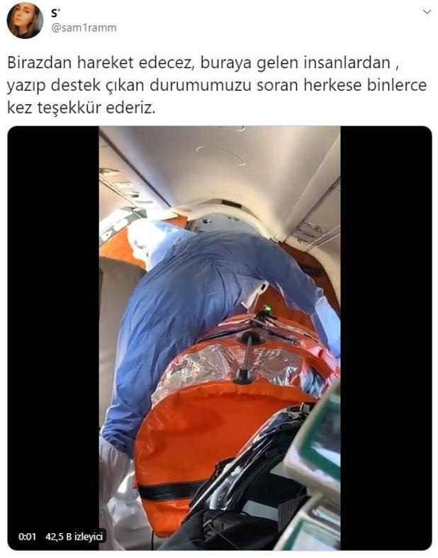 Son dakika İsveçteki Türk hasta Emrullah Gülüşken Türkiyede