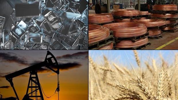 Emtia piyasasında platindeki yükseliş öne çıktı