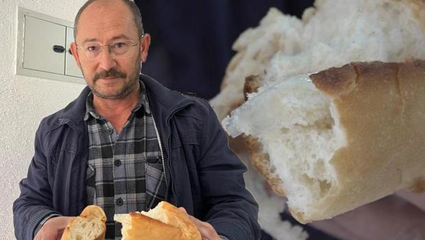 Aldığı ekmeğin içinden çıkan parçayı görünce şoke oldu! 'Hamura karışmış'