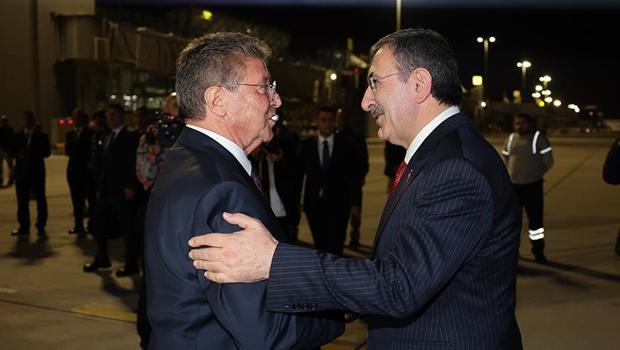 Cumhurbaşkanı Yardımcısı Cevdet Yılmaz KKTC'ye geldi