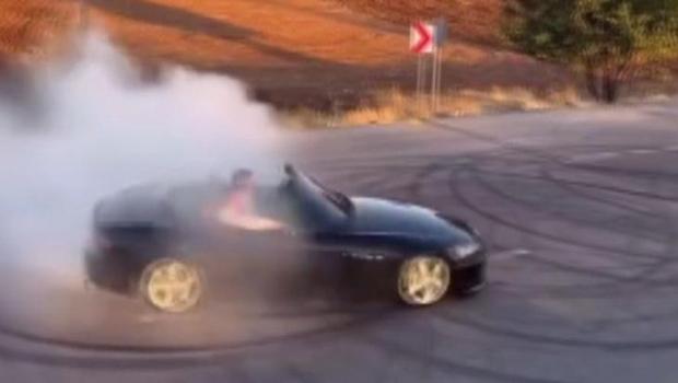 Afşin’de driftin bedeli ağır oldu! 48 bin 559 TL ceza ödedi