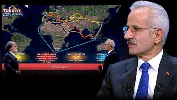 Ulaştırma Bakanı CNN TÜRK'te: Türkiye koridorların merkezinde, koridorların katkısı yılda 5 milyar dolar