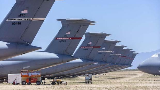 Dünyanın en büyük uçak mezarlığından hayrete düşüren görüntüler!